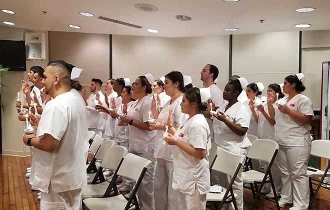 ACC-Lynwood Vocational Nursing Program Celebrates 18th Pinning Ceremony Galley