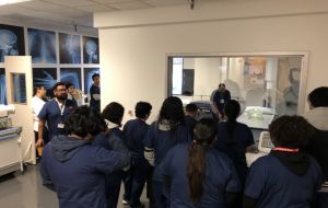 ACC-LA Rad Tech Lab Tour Exposes MBC Cohort To Understanding Hospital Role Gallery