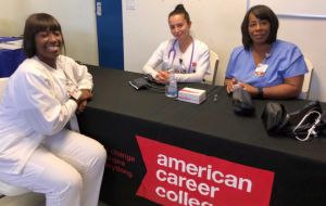 ACC-Los Angeles VN Students Volunteer at South Bay Health Resource Fair Gallery