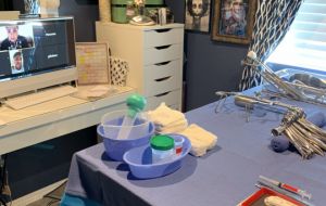 ACC Instructor Converts Spare Room Into Surgical Technology Skills Home Lab Gallery