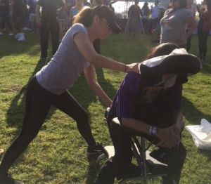 ACC Massage Therapy Students Lend a Hand at Alzheimer’s Walk in Long Beach Gallery