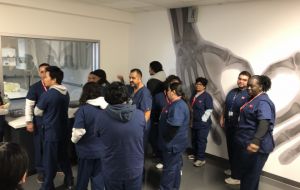 ACC-LA Rad Tech Lab Tour Exposes MBC Cohort To Understanding Hospital Role Gallery