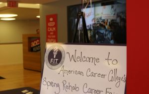 ACC-OC Students Shower Recruiters with Resumes at Spring Rehab Career Fair Gallery