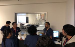 ACC-LA Rad Tech Lab Tour Exposes MBC Cohort To Understanding Hospital Role Gallery