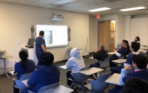 ACC-LA Rad Tech Lab Tour Exposes MBC Cohort To Understanding Hospital Role Gallery